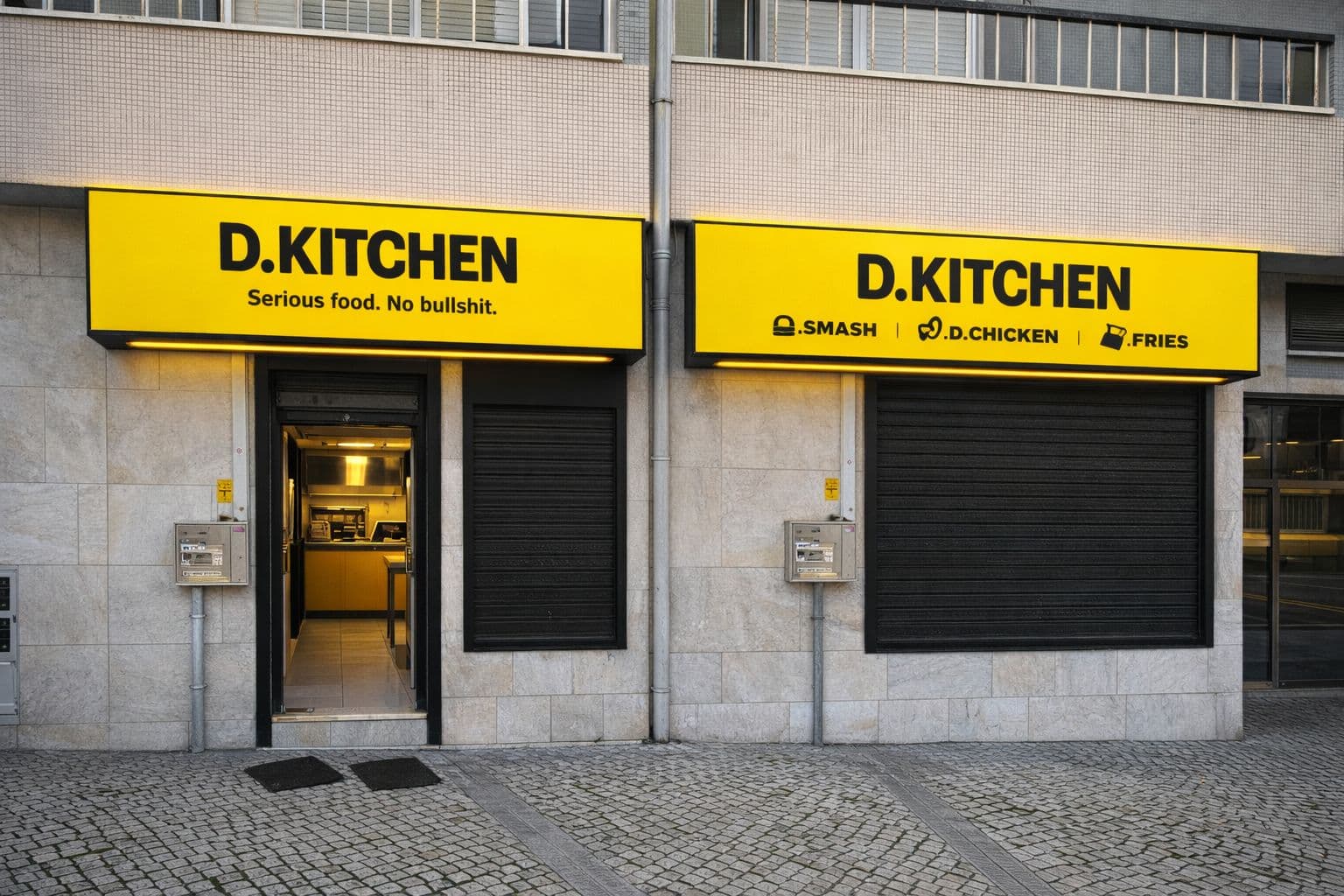 Fachada D.Kitchen Lisboa
